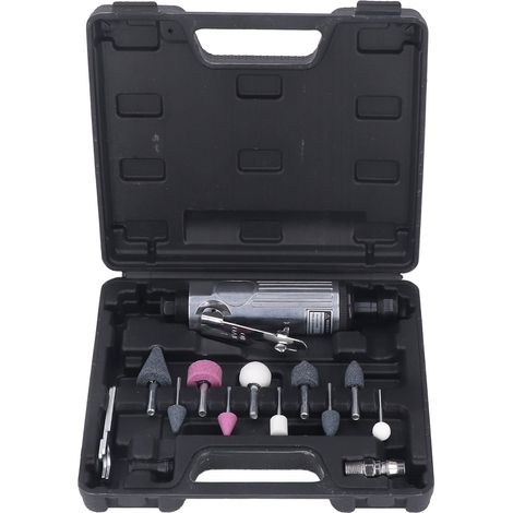 Meuleuse pneumatique portable 1/4 po avec poignée droite, 22 000 tr/min (1/5)