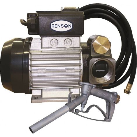 GROUPE DE TRANSFERT 80L/M FLEXIBLE 4M PISTOLET ALU RENSON