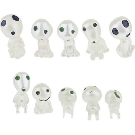 Leuchtende Baumelfen-Puppen Baumgeist Prinzessin Mononoke Mini Fi B