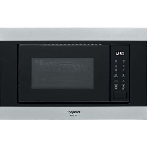 Hotpoint Ariston Microonde da incasso MF20S IX HA.1. Posizionamento dell'apparecchio: Da incasso, Tipo di prodotto: Solo microonde, Capacità interna: 20 L, Potenza Microonde: 900 W, Display incorpo...