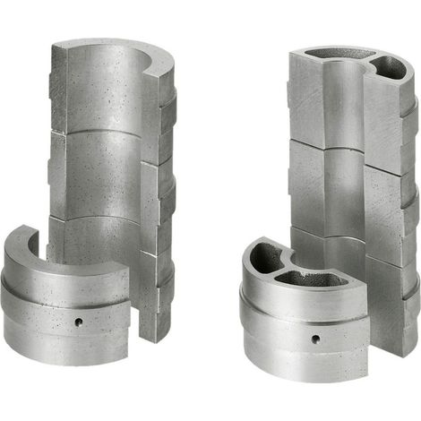 ROTHENBERGER Reduktionsspanneinsatz R/R für P110, 75mm, 4 Halbschalen - 55120