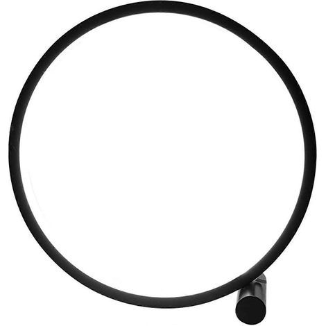Lampe de table ronde design 25 cm, LED, lampe de chevet moderne à intensité variable pour chambre, salon ou bureau (1/5)