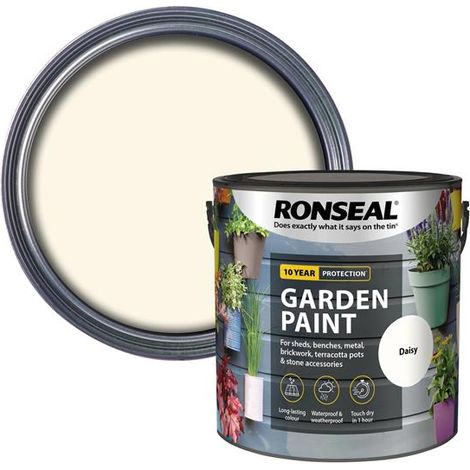 Ronseal Garden Paint Daisy 2.5 litre RSLGPD25L (1/5)