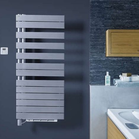 Acova – Sèche-serviette soufflant électrique 1750W – Rotation 90° – Soufflant 1000W – Design asymétrique – TXCL075055IFS (1/6)