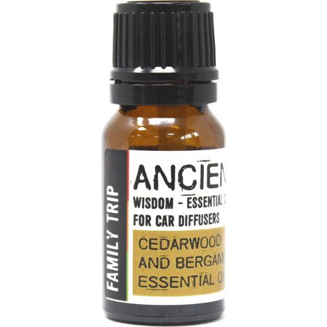 Mélange de voiture d'aromathérapie 10 ml - Voyage en famille- Vendu par 1 (1/4)