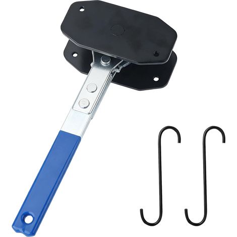 Repousse-piston de frein, outil de pressage pour étrier de frein, outil de repousse-piston de frein avec fonction cliquet, presse à étrier de frein à cliquet, outil d'étrier de frein avec 4 crochets (1/5)