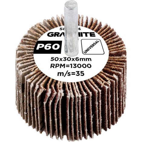 Disco abrasivo Graphite 58t394 50x30x6 mm P60