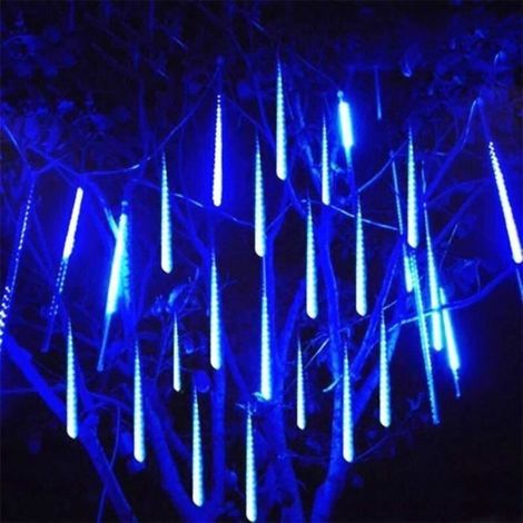 Lumières De Goutte De Pluie, Lumières De Pluie De Météore De Led Lumières De Neige Pour Les Décorations De Noël S'Allument En[q1822]