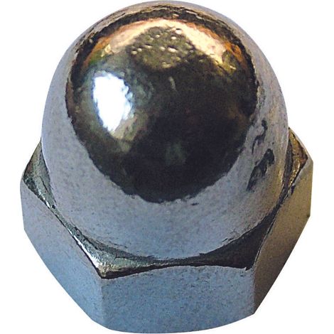 Utilia DADO ESAGONALE CIECO ACCIAIO INOX  M3  8PZ. 12.00 confezioni