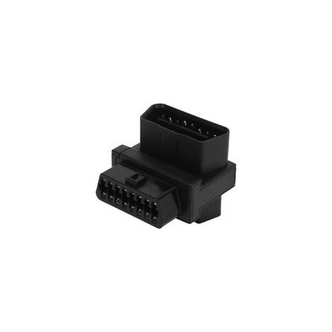 Adaptateur OBD2 16 broches mle à 2 connecteurs répartiteurs Plug and Play femelles pour prolongateur de diagnostic (1/5)