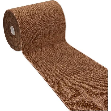 Tapis de Cuisine Antidérapant Moderne Polyvalent Chambre Couloir Couleur unie Marron - 50x40 cm (1/4)