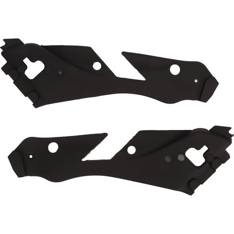 Coppia di coperture protettive superiori per fari anteriori 2048261424, calotta di ricambio per faro anteriore per Mercedes-Benz Classe C W204 C300 C350