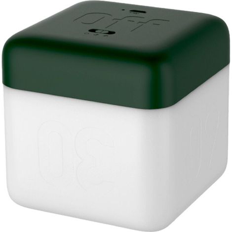Veilleuse à Rabat En Forme De Cube Lampe De Nuit 2 Luminosité Décorative à Côté De La Lampe Usb Rechargeable 3000K Blanc Chaud Lampe De Chevet Pour Bébé Chambre D'Enfant Chambre Bureau, Vert - Vert