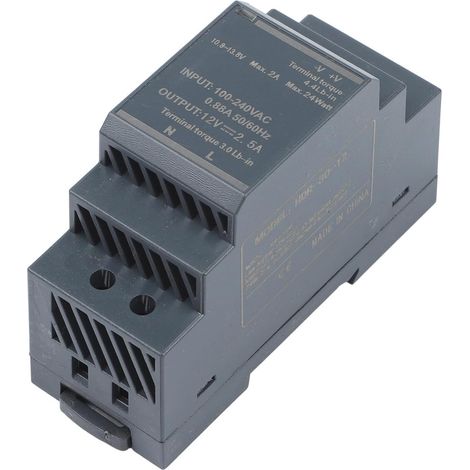 Alim. Industrielle ABS Résistante Chaleur 12V 24W (1/5)