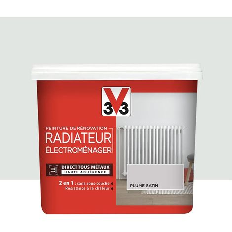 Peinture De Rénovation V33 Radiateur Électroménager Plume 0,75 L (1/3)
