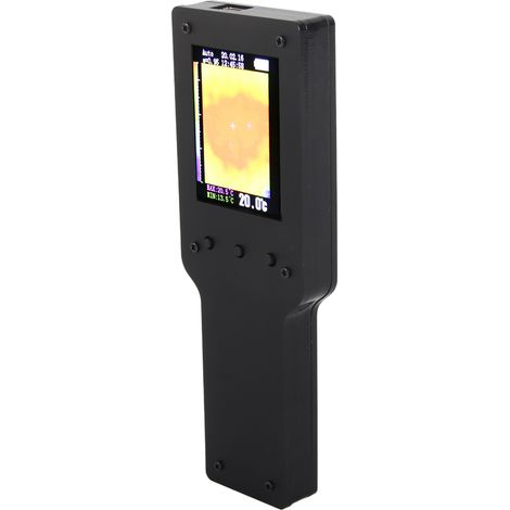 Caméra thermique infrarouge portable MLX90640, imagette thermique numérique avec écran LCD 2,4 pouces, outil de diagnostic de température (1/5)