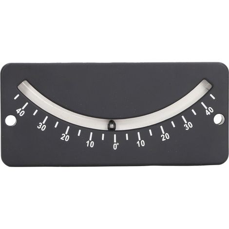Clinomètre à tube pour guidon - Inclinomètre de 40 à 40 degrés pour la mesure horizontale des micro-angles