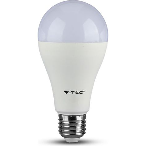V-TAC VT-1900 Lampadina LED E27 8.5W forma A60 luce 3000K (Box 3 pezzi) - 217240