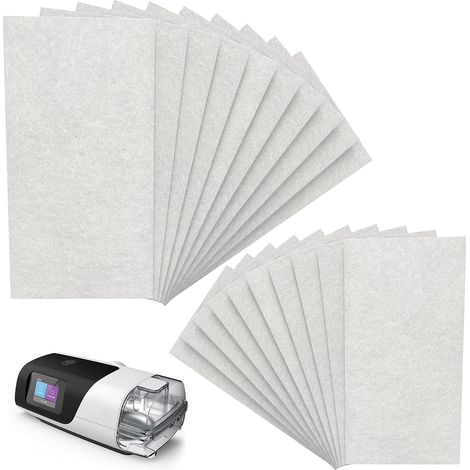 Confezione da 20 filtri per ventilatore, adatti per ResMed AirSense 11 – Filtri di ricambio per CPAP AirSense 11, filtri ultrafini monouso. (1/5)