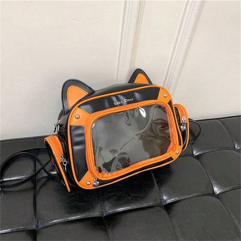 Nouveau sac de voyage original, sac à dos anti-douleur, sac bandoulière secondaire pour les trajets domicile-travail, sac bandoulière populaire pour chat. (1/2)