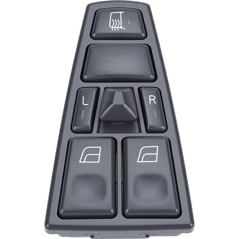 High-Quality Front Left Power Window Switch, Gray ABS, 18 Pin on Replacement Power Window Control Switch for VNL and VN Trucks (1/5)