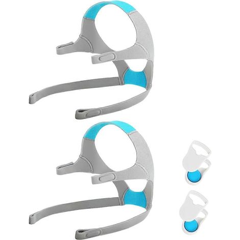 Lot de 2 serre-têtes de rechange compatibles avec le F20, avec clips magnétiques et sangle de rechange réglable pour le F20. (1/5)