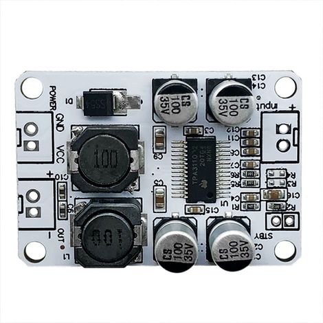 DC826V Mono-Digitalverstärkerplatine, 30W gebrücktes PBTL-Mono-Verstärkermodul, Audioverstärkerplatine. (1/4)