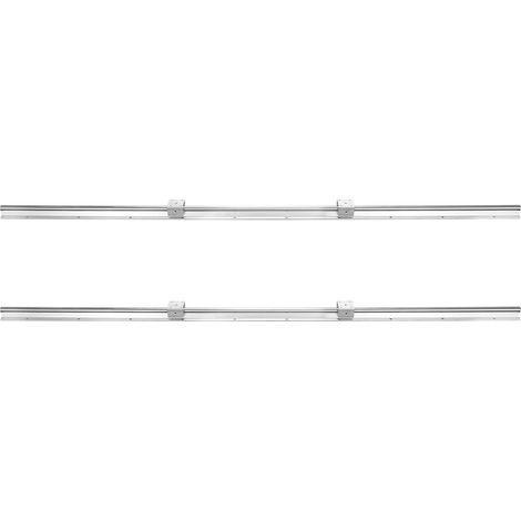 Guide linéaire SBR20 1500mm, 2 rails + 4 blocs SBR20UU, kit pour machines CNC et projets DIY. (1/5)