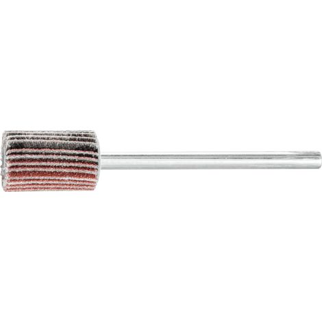 PFERD TOOLS Korund Fächerschleifer F Ø 10x15 mm Schaft-Ø 3 mm A120 für Feinschliff und Finish 10 Stk