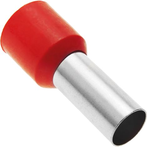 BeMatik - Puntera aislada para crimpar en cable eléctrico 35x18 50 unidades