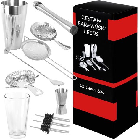 Set da barman Leeds da 11 pezzi (1/5)