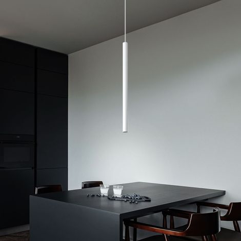 Pendelleuchten Pastelo Weiß 1xG9 8cm Stahl Sollux (1/5)