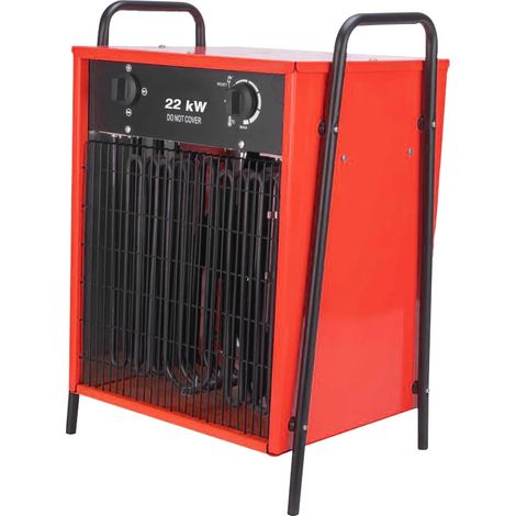 Chauffage électrique à air pulsé MERCALOR MC 220 / MT13968 – Portable 22 000 W  Offre exclusive