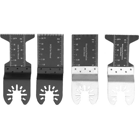 20 lames de scie oscillantes en acier au carbone pour outil multifonction universel (1/5)