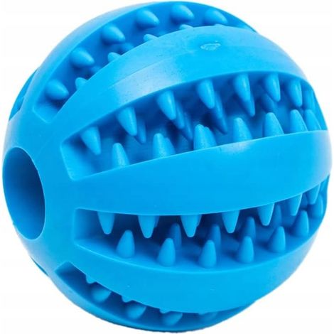 Doggykingdom Palla per cani con borchie, blu (1/4)