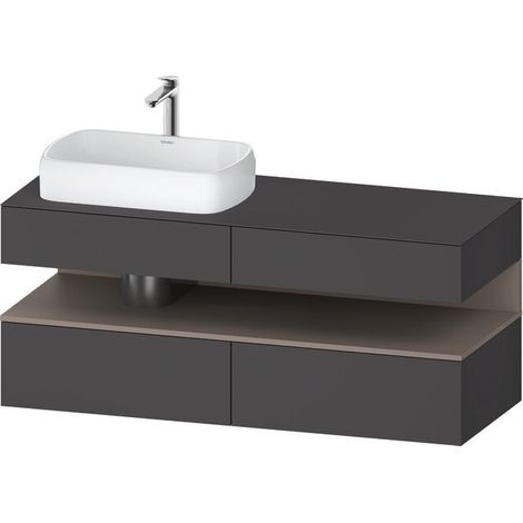DURAVIT QA4765043490000 QAT KWTU WH Angle 1400x550x600 Gt Mt. H