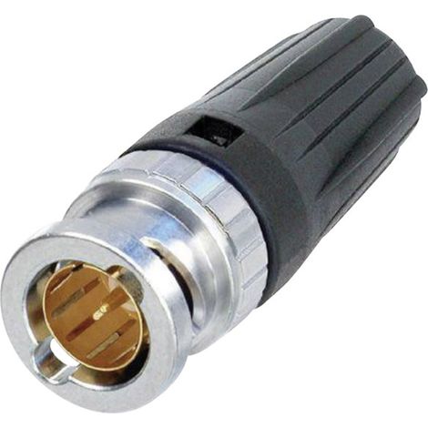 Neutrik NBNC75BFG7 NBNC75BFG7 BNC-Steckverbinder Stecker, gerade 75 Ω 1 St.