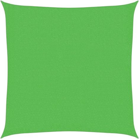 Maison Exclusive - Sonnensegel 160 g/m² Hellgrün 3x3 m HDPE
