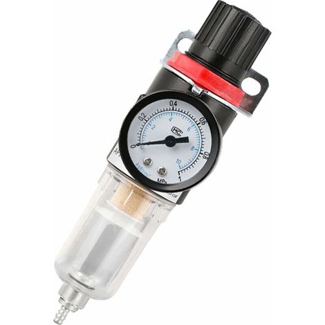 séparateur huile/eau pour air comprimé, filtre à air, réducteur de pression avec manomètre, régulateur pneumatique et lubrificateur pour filtres de c (1/5)
