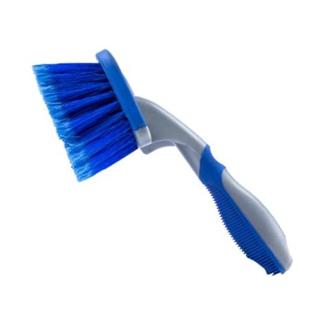 Kit de brosses professionnelles pour pneus de voiture en 3 pièces, ensemble de brosses pour le nettoyage des roues, adapté au nettoyage de détail à manche court et à longue distance. (1/5)
