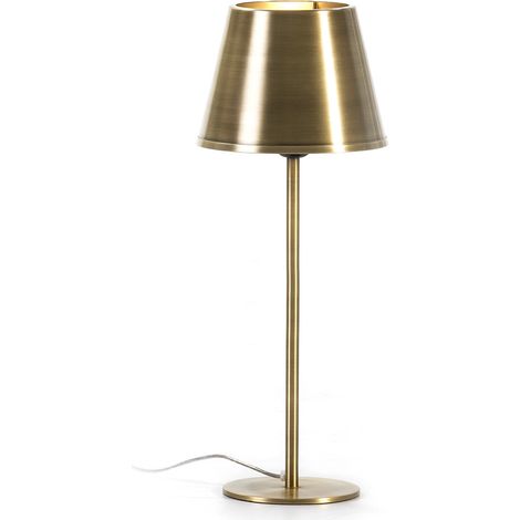 Tischlampe 13X13X39 Goldenes Metall (1/3)