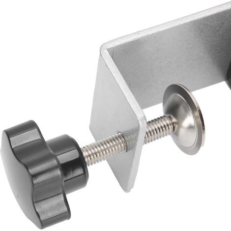Pince de fixation d'écran épaisse et réglable, sans perçage, pour bureau ou clapboard. (1/5)