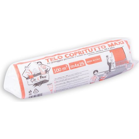 TELO COPRITUTTO MAXI gr. 670 mq. 100 (4x25) 20.00 pz