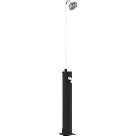Solardusche mit Duschkopf 20 l PVC, ABS, Zinklegierung Schwarz vidaXL (1/5)