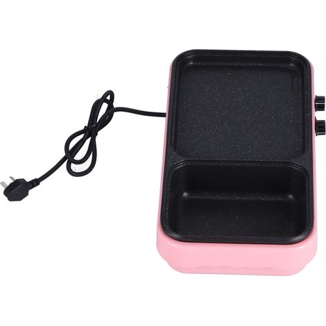 Gril électrique domestique pour fondue chinoise, plaque de cuisson antiadhésive sans fumée, poêle à barbecue, prise australienne 220 V (1/5)