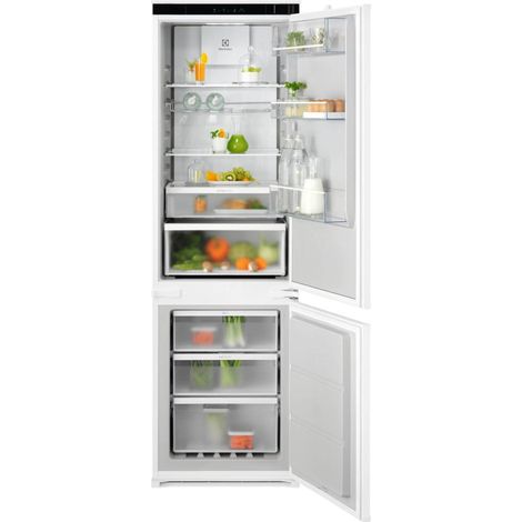 Electrolux – Réfrigérateur congélateur bas 217L – 186L réfrigérateur – 62L congélateur – Classe E – Dégivrage automatique – 37 dB – Portes réversibles (1/6)
