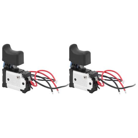 DEESSE SHOP-DC 7.2 V - 24 V Interrupteur Fermeture à Gâchette pour Perceuse Polisseuse Hammer Electrique, Interrupteur de Perceuse Électrique sans Fil et à Batterie au Lithium (1/5)