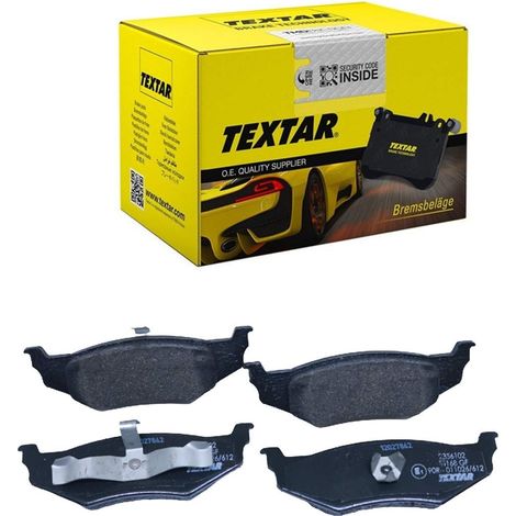 Textar 2356102 Bremsbelagsatz, Scheibenbremsen (1/4)