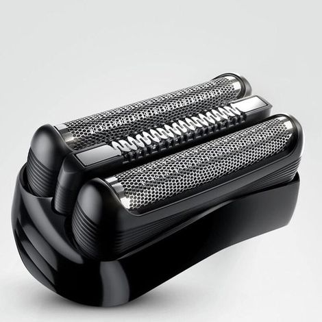 Tête de rasoir 21B compatible Braun Series 3, grille pour 300S/301S/310S/3020S/3030S/3040S/3080S/3050CC/3090CC (1/5)