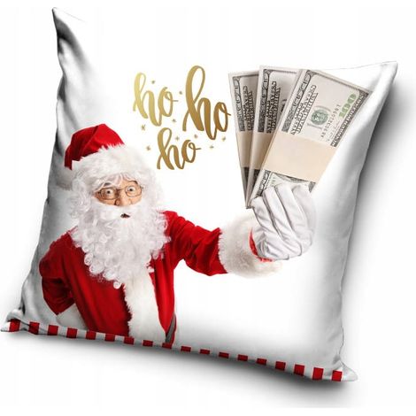 FEDERA PER CUSCINO 40x40 Natale BABBO NATALE regalo W05A